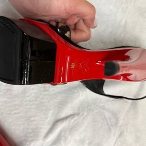 Worn once. Versace beautiful heels